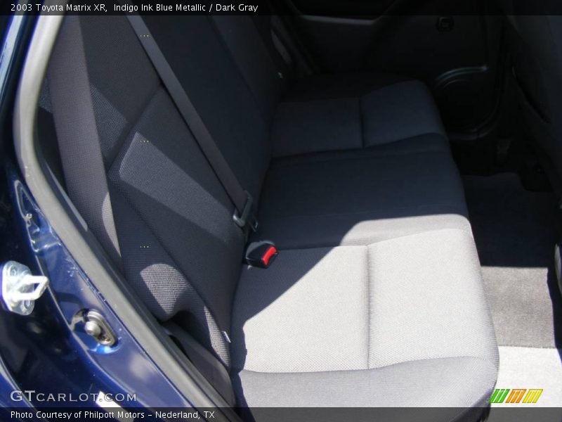 Indigo Ink Blue Metallic / Dark Gray 2003 Toyota Matrix XR