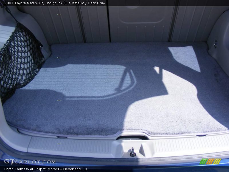 Indigo Ink Blue Metallic / Dark Gray 2003 Toyota Matrix XR