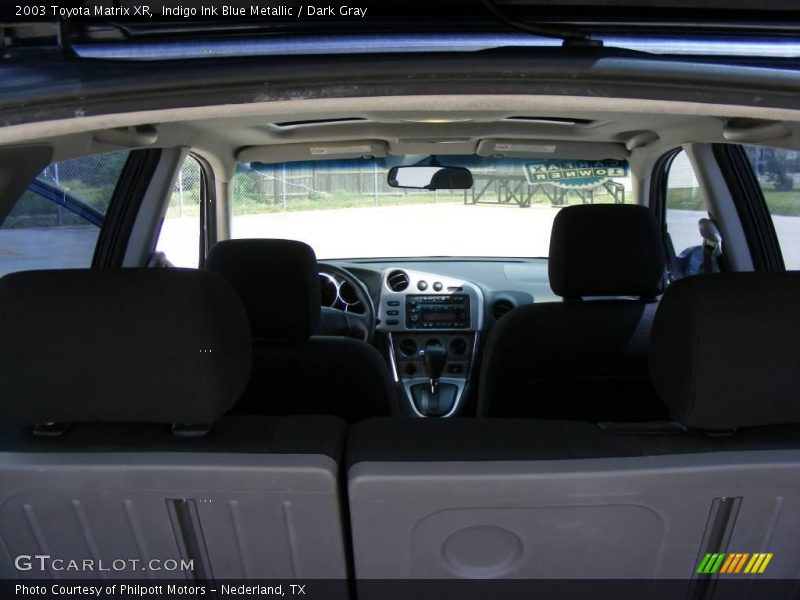 Indigo Ink Blue Metallic / Dark Gray 2003 Toyota Matrix XR