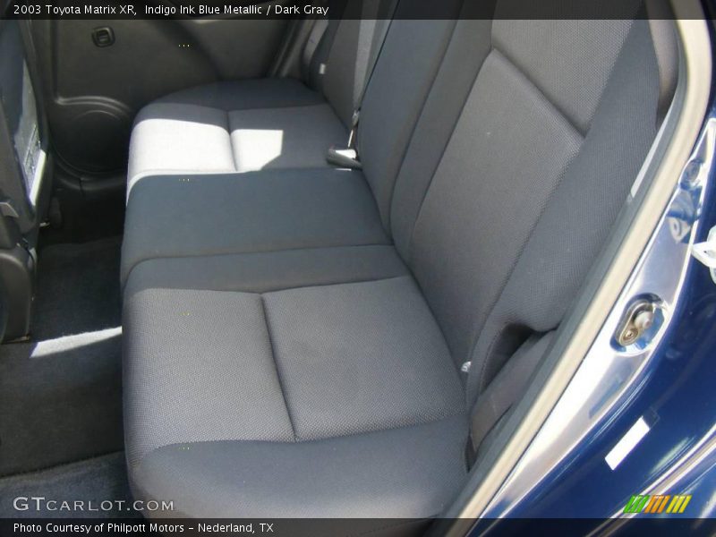 Indigo Ink Blue Metallic / Dark Gray 2003 Toyota Matrix XR
