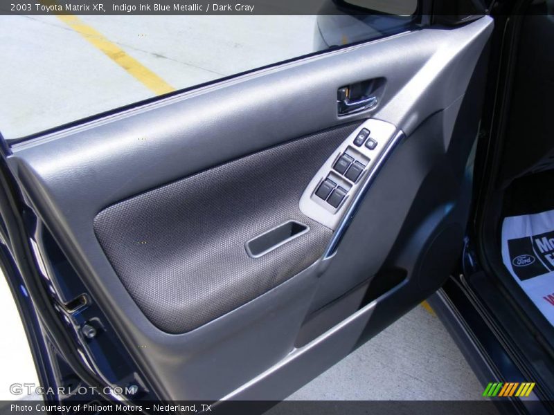 Indigo Ink Blue Metallic / Dark Gray 2003 Toyota Matrix XR