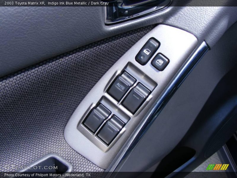 Indigo Ink Blue Metallic / Dark Gray 2003 Toyota Matrix XR