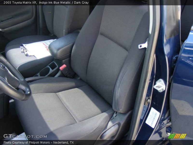 Indigo Ink Blue Metallic / Dark Gray 2003 Toyota Matrix XR