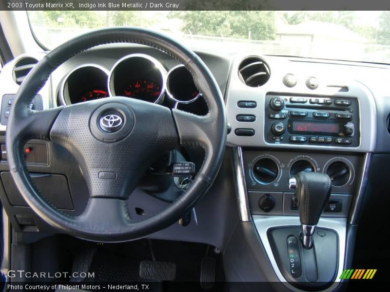 Indigo Ink Blue Metallic / Dark Gray 2003 Toyota Matrix XR