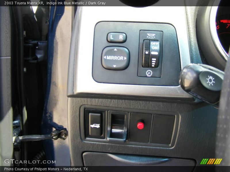 Indigo Ink Blue Metallic / Dark Gray 2003 Toyota Matrix XR