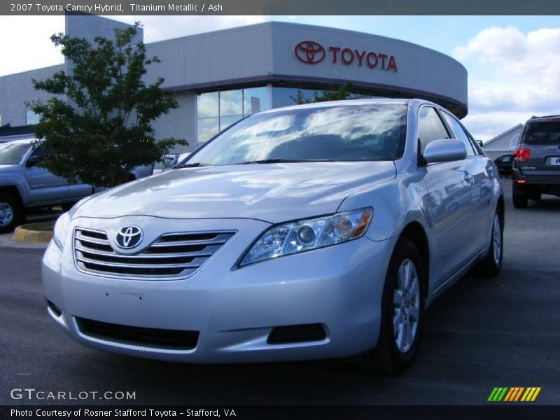 Titanium Metallic / Ash 2007 Toyota Camry Hybrid