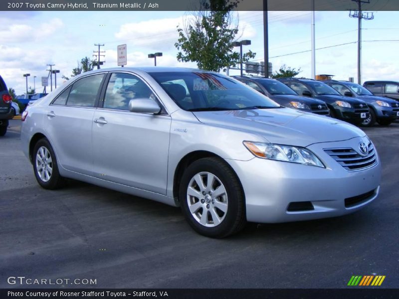 Titanium Metallic / Ash 2007 Toyota Camry Hybrid