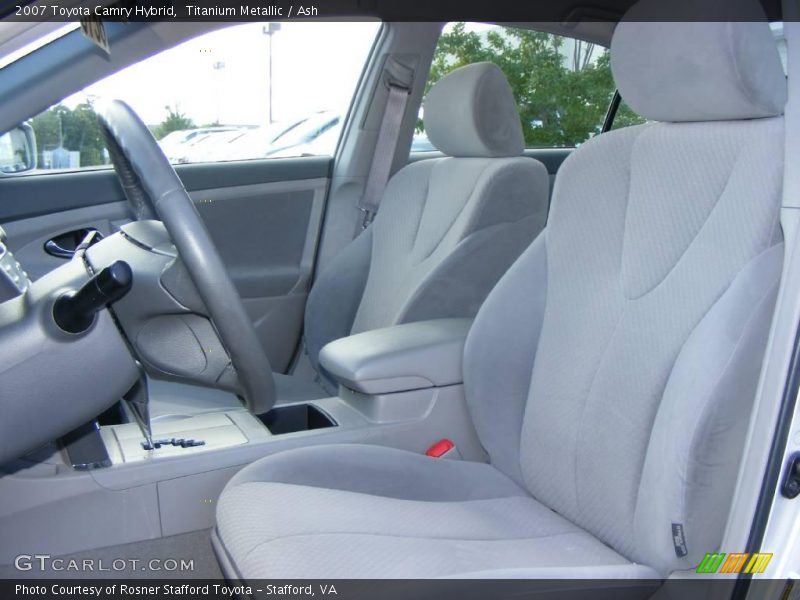 Titanium Metallic / Ash 2007 Toyota Camry Hybrid
