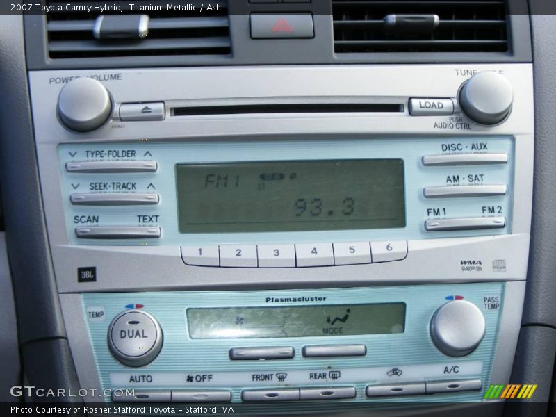 Titanium Metallic / Ash 2007 Toyota Camry Hybrid