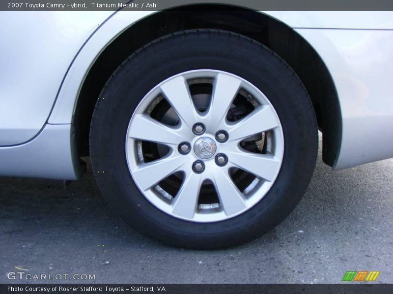 Titanium Metallic / Ash 2007 Toyota Camry Hybrid