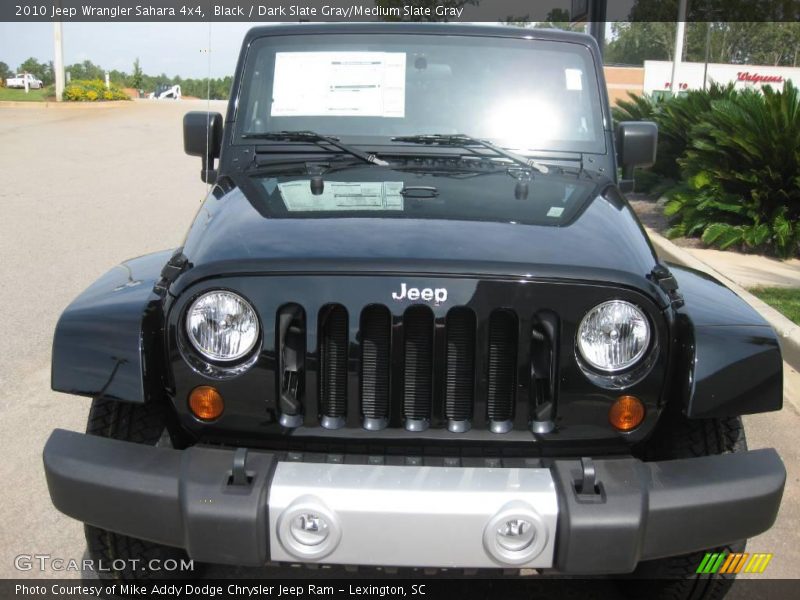 Black / Dark Slate Gray/Medium Slate Gray 2010 Jeep Wrangler Sahara 4x4
