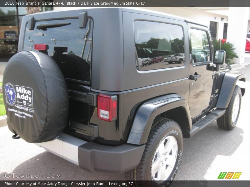Black / Dark Slate Gray/Medium Slate Gray 2010 Jeep Wrangler Sahara 4x4