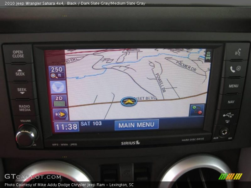 Black / Dark Slate Gray/Medium Slate Gray 2010 Jeep Wrangler Sahara 4x4