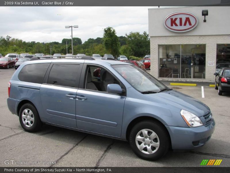 Glacier Blue / Gray 2009 Kia Sedona LX