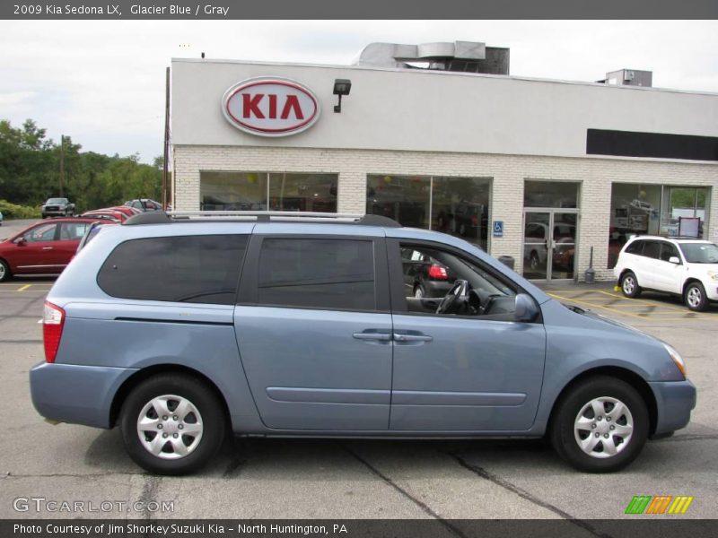Glacier Blue / Gray 2009 Kia Sedona LX