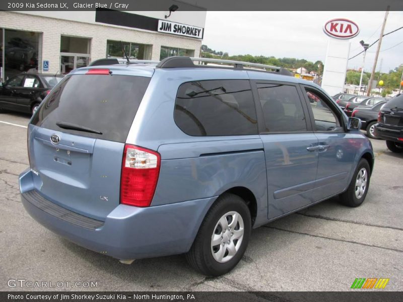 Glacier Blue / Gray 2009 Kia Sedona LX