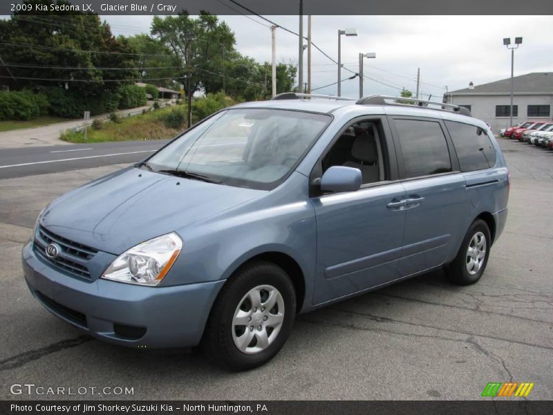 Glacier Blue / Gray 2009 Kia Sedona LX