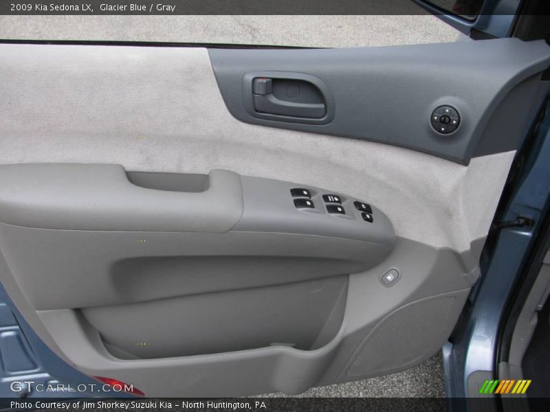 Glacier Blue / Gray 2009 Kia Sedona LX