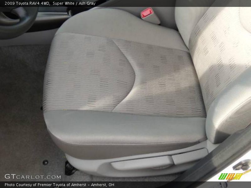 Super White / Ash Gray 2009 Toyota RAV4 4WD