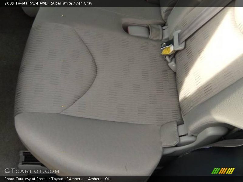 Super White / Ash Gray 2009 Toyota RAV4 4WD