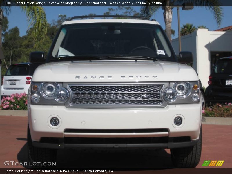 Alaska White / Jet Black/Jet Black 2009 Land Rover Range Rover Autobiography Supercharged