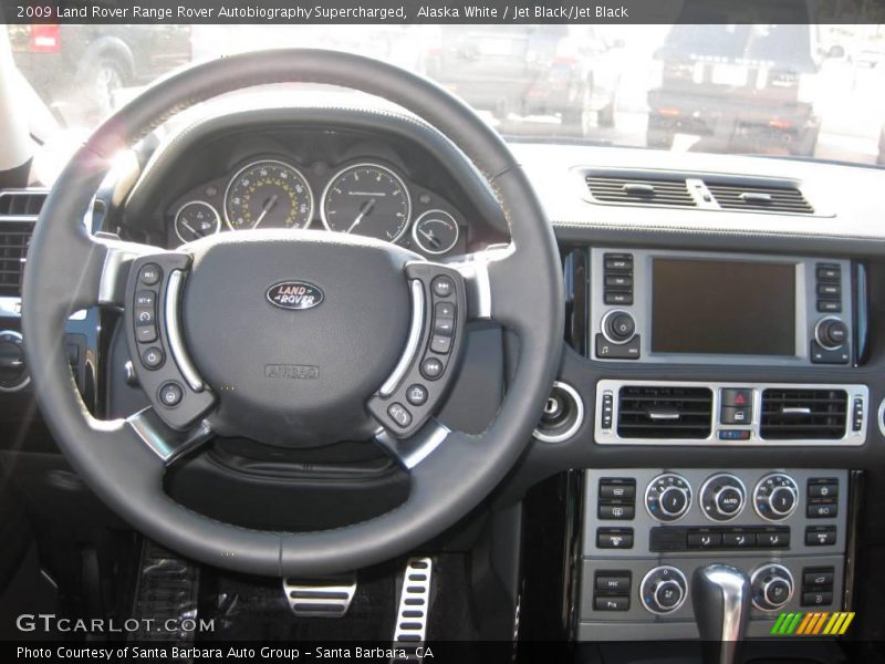 Alaska White / Jet Black/Jet Black 2009 Land Rover Range Rover Autobiography Supercharged