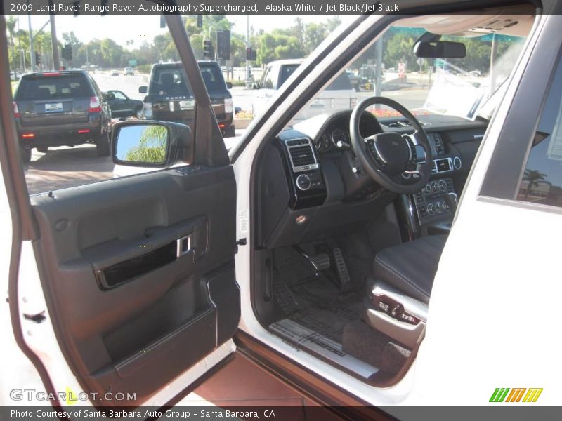 Alaska White / Jet Black/Jet Black 2009 Land Rover Range Rover Autobiography Supercharged