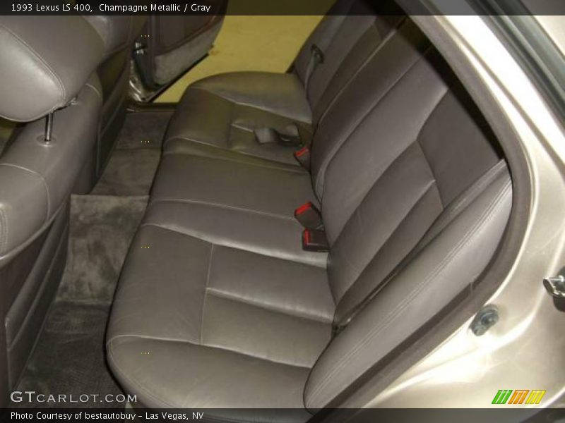 Champagne Metallic / Gray 1993 Lexus LS 400