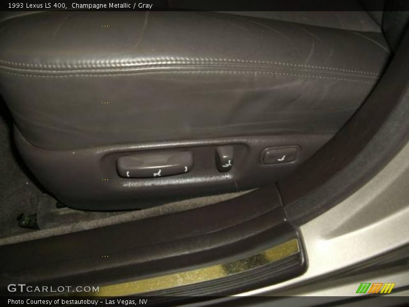Champagne Metallic / Gray 1993 Lexus LS 400