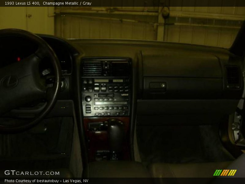 Champagne Metallic / Gray 1993 Lexus LS 400