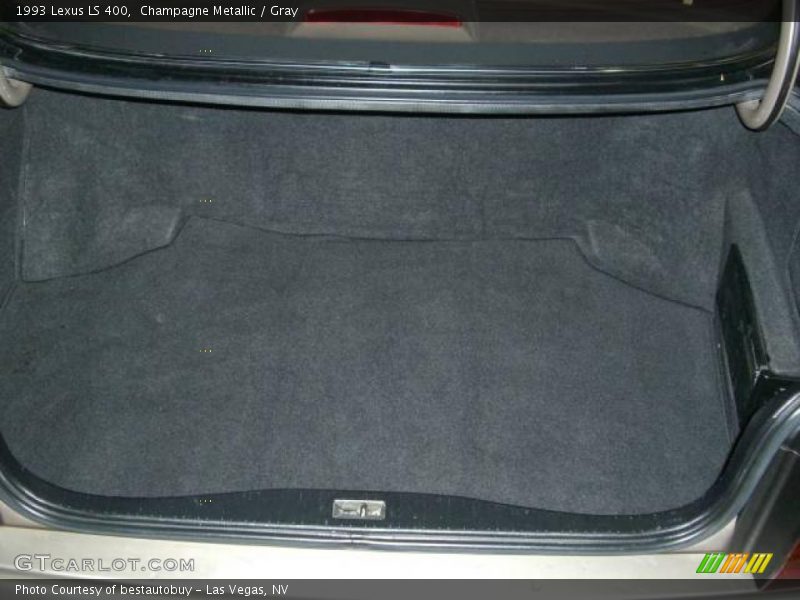 Champagne Metallic / Gray 1993 Lexus LS 400
