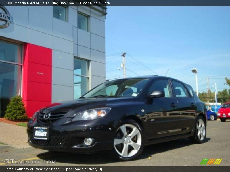 Black Mica / Black 2006 Mazda MAZDA3 s Touring Hatchback