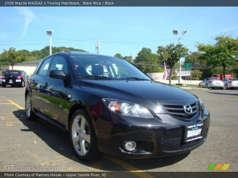 Black Mica / Black 2006 Mazda MAZDA3 s Touring Hatchback