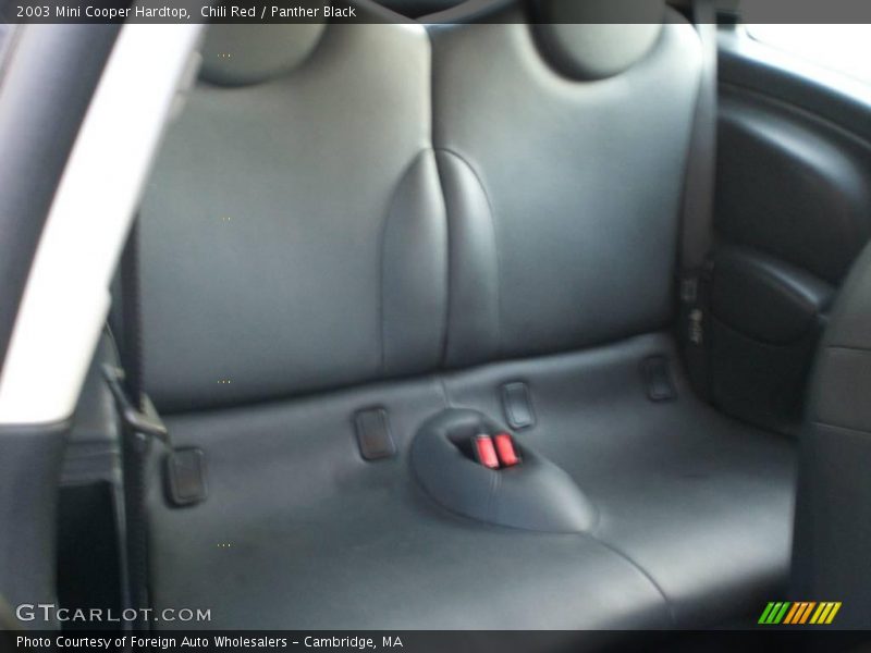 Chili Red / Panther Black 2003 Mini Cooper Hardtop