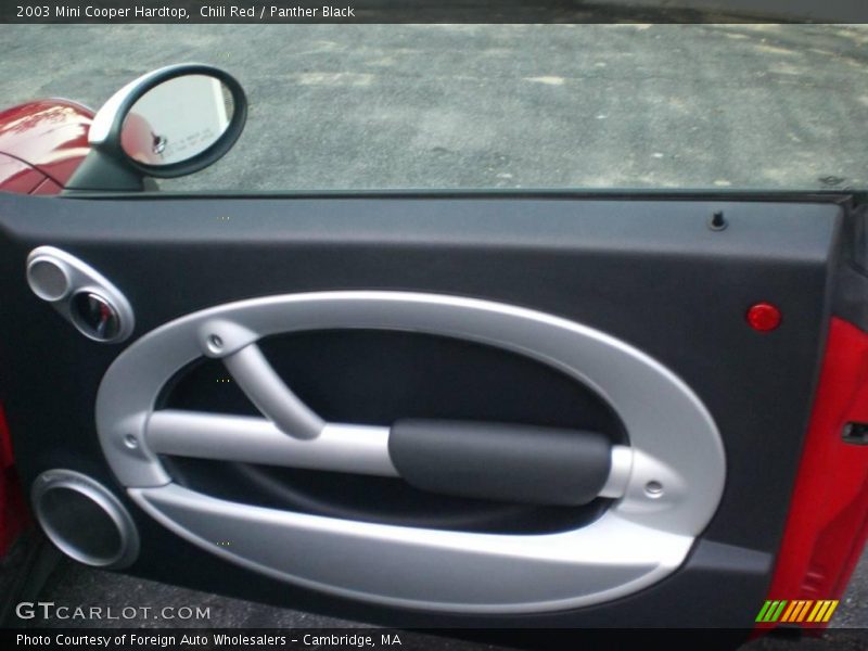 Chili Red / Panther Black 2003 Mini Cooper Hardtop