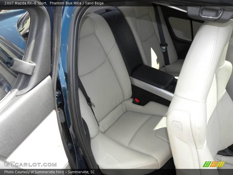 Phantom Blue Mica / Sand Beige 2007 Mazda RX-8 Sport