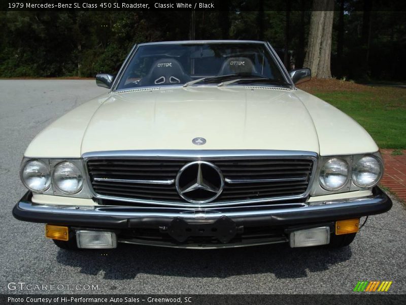 Classic White / Black 1979 Mercedes-Benz SL Class 450 SL Roadster