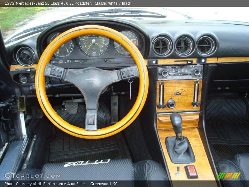 Classic White / Black 1979 Mercedes-Benz SL Class 450 SL Roadster