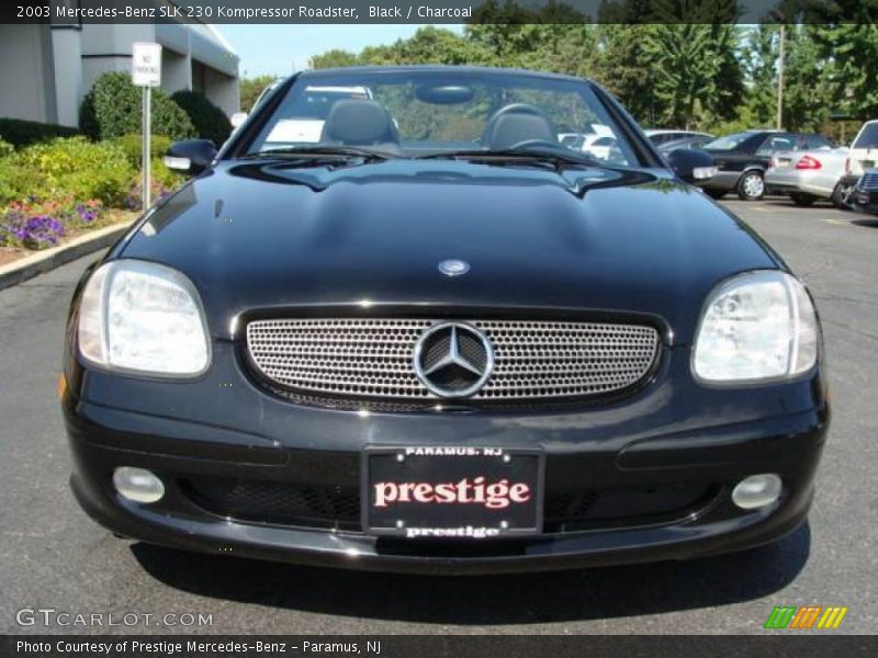 Black / Charcoal 2003 Mercedes-Benz SLK 230 Kompressor Roadster