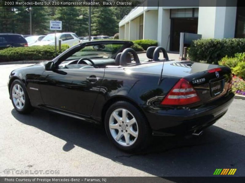 Black / Charcoal 2003 Mercedes-Benz SLK 230 Kompressor Roadster