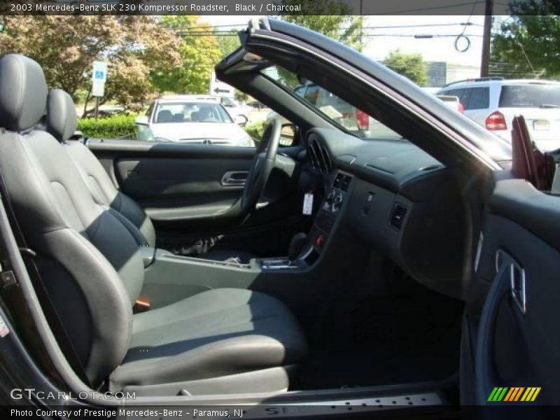 Black / Charcoal 2003 Mercedes-Benz SLK 230 Kompressor Roadster
