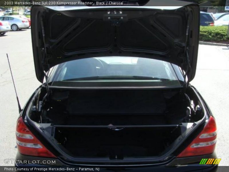 Black / Charcoal 2003 Mercedes-Benz SLK 230 Kompressor Roadster