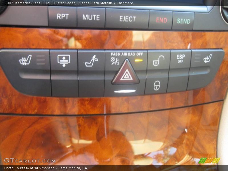 Sienna Black Metallic / Cashmere 2007 Mercedes-Benz E 320 Bluetec Sedan