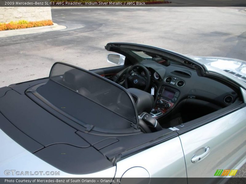 Iridium Silver Metallic / AMG Black 2009 Mercedes-Benz SL 63 AMG Roadster