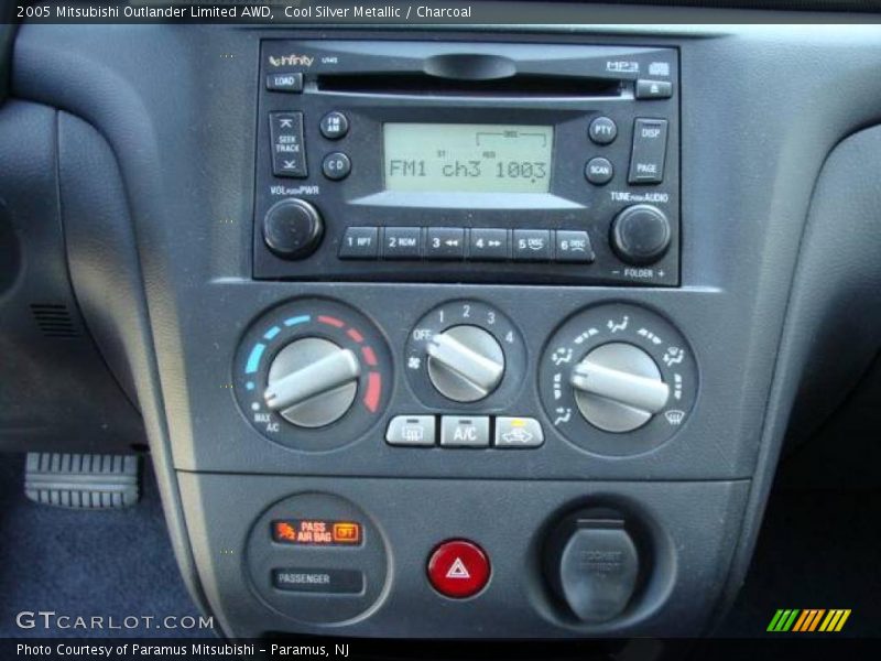 Cool Silver Metallic / Charcoal 2005 Mitsubishi Outlander Limited AWD