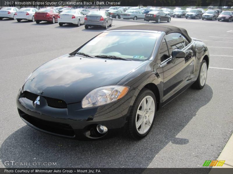 Kalapana Black / Dark Charcoal 2007 Mitsubishi Eclipse Spyder GT