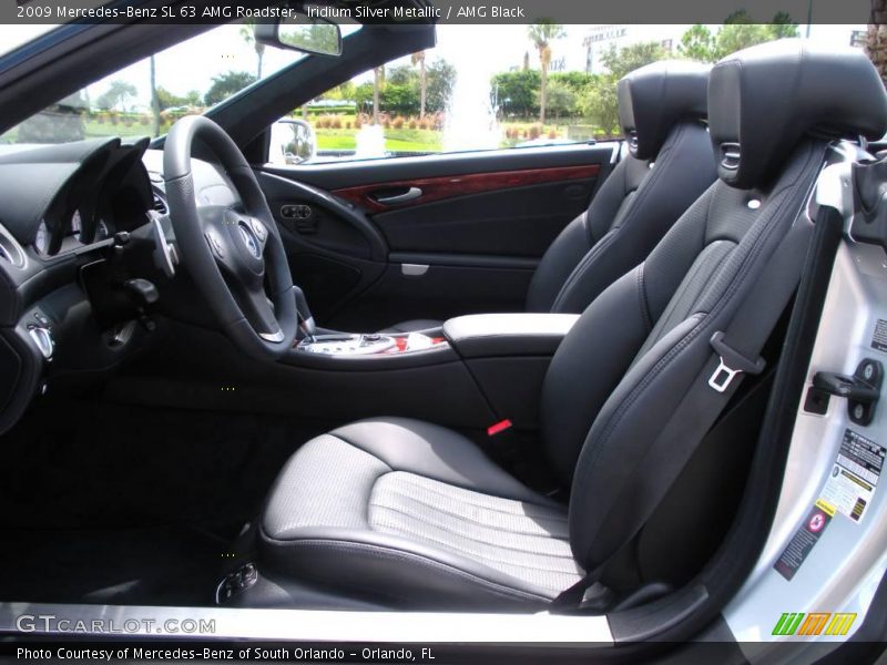 Iridium Silver Metallic / AMG Black 2009 Mercedes-Benz SL 63 AMG Roadster