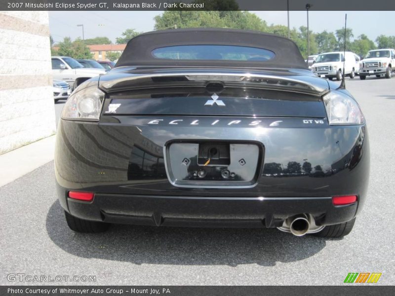 Kalapana Black / Dark Charcoal 2007 Mitsubishi Eclipse Spyder GT