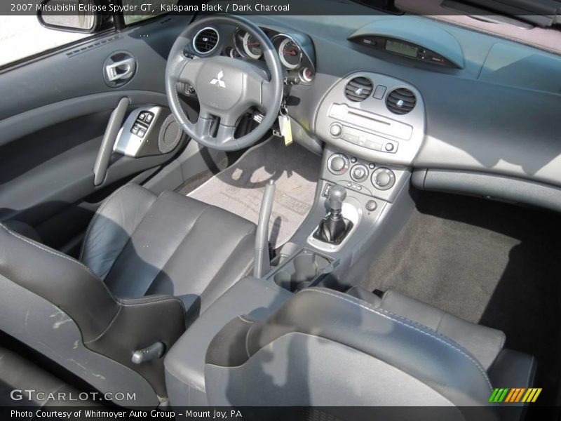 Kalapana Black / Dark Charcoal 2007 Mitsubishi Eclipse Spyder GT