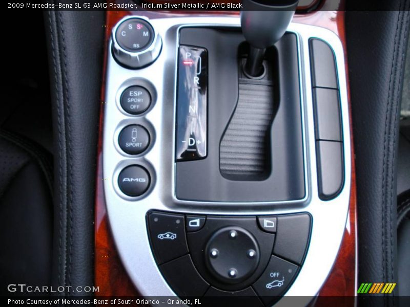 Iridium Silver Metallic / AMG Black 2009 Mercedes-Benz SL 63 AMG Roadster